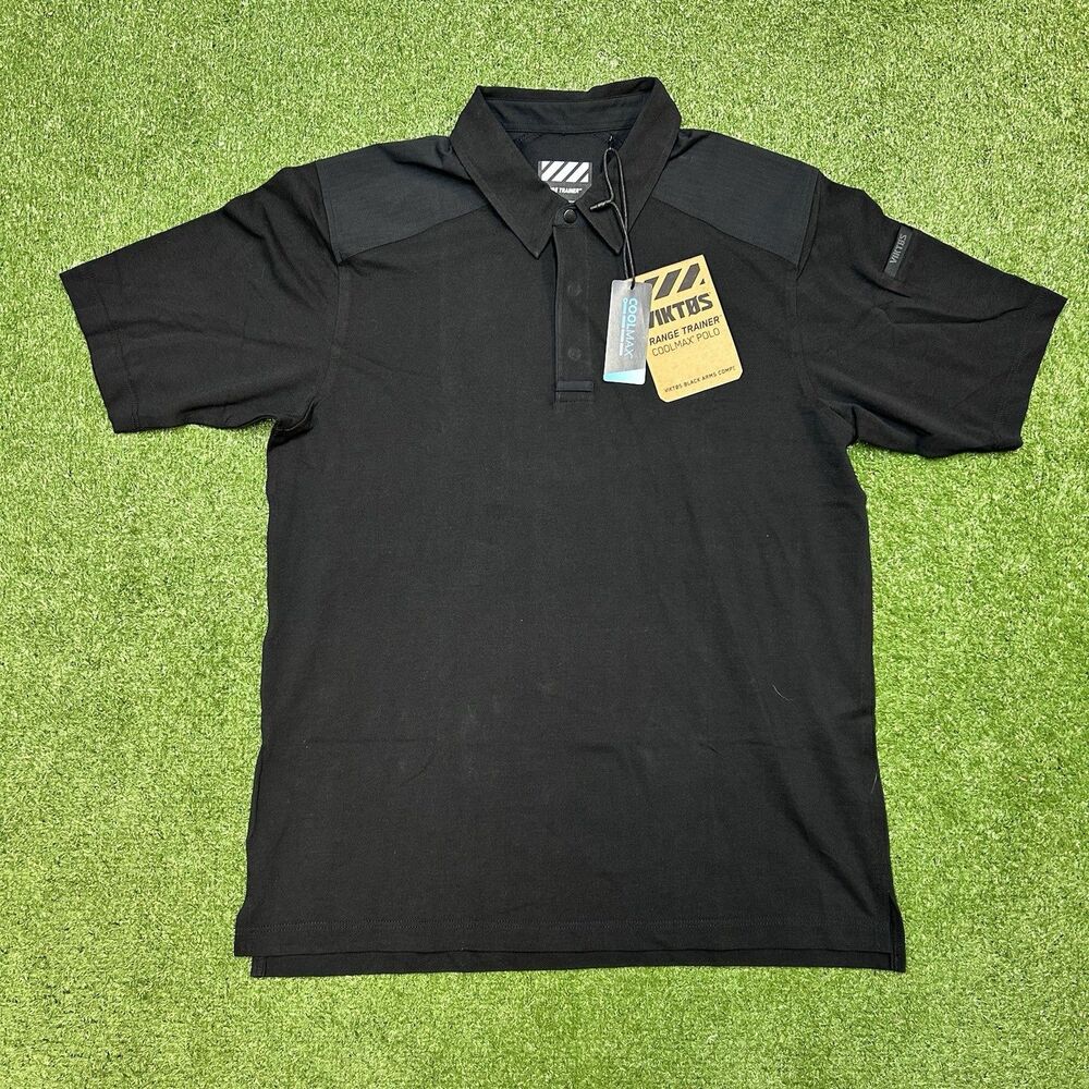 Men's Black Polo Shirt